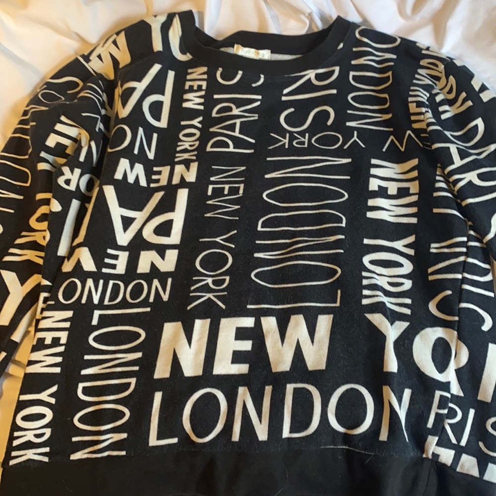 New York, Paris, London Crewneck
